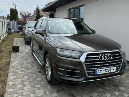 Серый Ауди Ку 7, объемом двигателя 3 л и пробегом 82 тыс. км за 32300 $, фото 1 на Automoto.ua