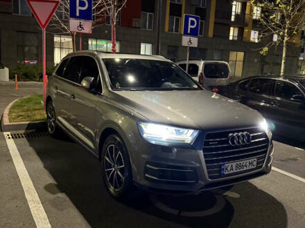 Ауди Ку 7 2017 в Киеве на Automoto.ua Серый Ауди Ку 7, объемом двигателя 3 л и пробегом 166 тыс. км за 34500 $, фото 1 на Automoto.ua