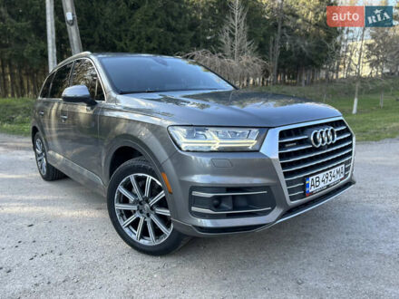 Ауди Ку 7 2017 в Виннице на Automoto.ua Серый Ауди Ку 7, объемом двигателя 3 л и пробегом 217 тыс. км за 25999 $, фото 1 на Automoto.ua