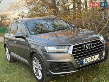 Ауди Ку 7 2017 в Бару на Automoto.ua Серый Ауди Ку 7, объемом двигателя 3 л и пробегом 232 тыс. км за 44300 $, фото 1 на Automoto.ua
