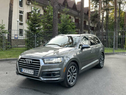 Ауди Ку 7 2017 в Черкассах на Automoto.ua Серый Ауди Ку 7, объемом двигателя 3 л и пробегом 35 тыс. км за 45000 $, фото 1 на Automoto.ua