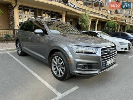 Ауди Ку 7 2017 в Киеве на Automoto.ua Серый Ауди Ку 7, объемом двигателя 3 л и пробегом 96 тыс. км за 37900 $, фото 1 на Automoto.ua
