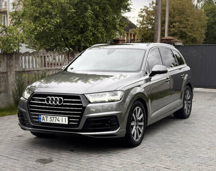 Ауди Ку 7 2017 в Богородчанах на Automoto.ua Серый Ауди Ку 7, объемом двигателя 3 л и пробегом 115 тыс. км за 34850 $, фото 1 на Automoto.ua