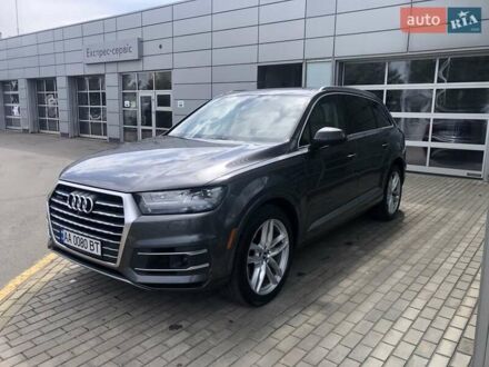 Ауді Ку 7 2018 у Києві на Automoto.ua Сірий Ауді Ку 7, об'ємом двигуна 3 л та пробігом 167 тис. км за 28500 $, фото 1 на Automoto.ua