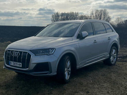 Ауди Ку 7 2020 в Киеве на Automoto.ua Серый Ауди Ку 7, объемом двигателя 2.97 л и пробегом 141 тыс. км за 65000 $, фото 1 на Automoto.ua
