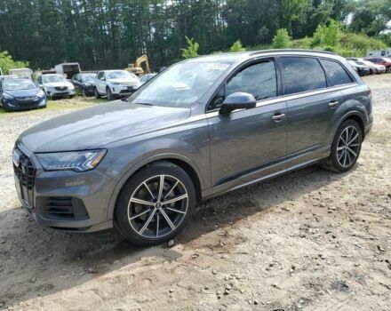 Сірий Ауді Ку 7, об'ємом двигуна 3 л та пробігом 80 тис. км за 26500 $, фото 1 на Automoto.ua