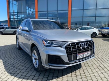 Ауди Ку 7 2022 в Львове на Automoto.ua Серый Ауди Ку 7, объемом двигателя 2 л и пробегом 48 тыс. км за 39500 $, фото 1 на Automoto.ua