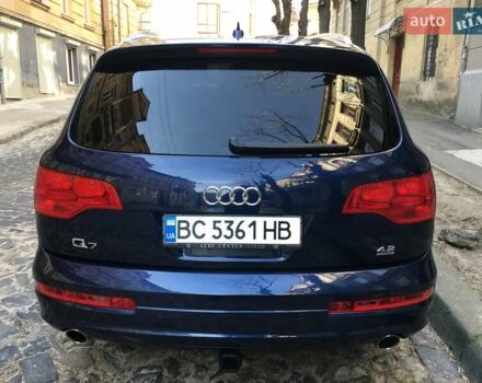 Ауди Ку 7 2007 в Львове на Automoto.ua Синий Ауди Ку 7, объемом двигателя 4.2 л и пробегом 195 тыс. км за 13600 $, фото 1 на Automoto.ua