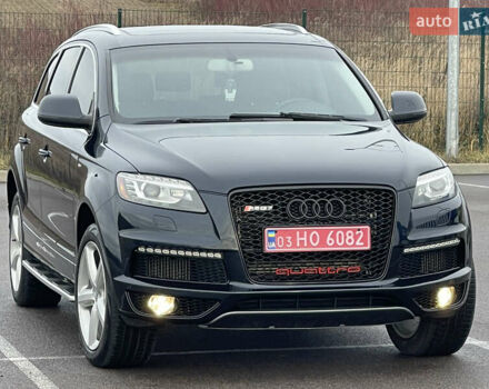 Синий Ауди Ку 7, объемом двигателя 3 л и пробегом 290 тыс. км за 16750 $, фото 2 на Automoto.ua