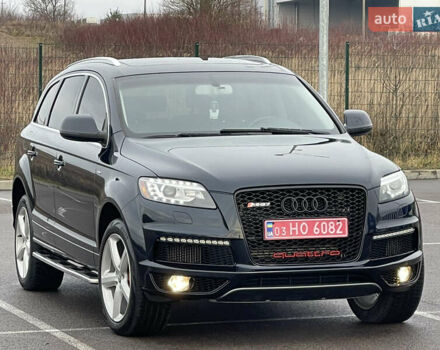 Синий Ауди Ку 7, объемом двигателя 3 л и пробегом 290 тыс. км за 16750 $, фото 3 на Automoto.ua