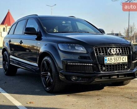 Синий Ауди Ку 7, объемом двигателя 3 л и пробегом 200 тыс. км за 18500 $, фото 4 на Automoto.ua