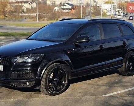 Синий Ауди Ку 7, объемом двигателя 3 л и пробегом 200 тыс. км за 18500 $, фото 2 на Automoto.ua