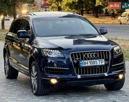 Синий Ауди Ку 7, объемом двигателя 3 л и пробегом 203 тыс. км за 13400 $, фото 3 на Automoto.ua
