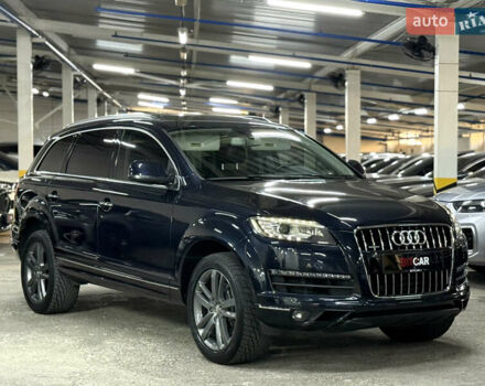 Синий Ауди Ку 7, объемом двигателя 3 л и пробегом 215 тыс. км за 14700 $, фото 2 на Automoto.ua