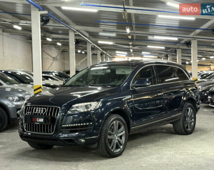 Синий Ауди Ку 7, объемом двигателя 3 л и пробегом 215 тыс. км за 14700 $, фото 4 на Automoto.ua