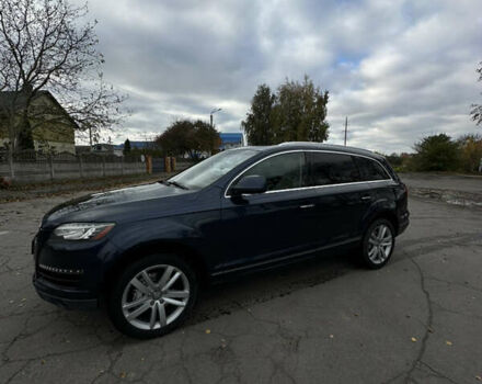 Синий Ауди Ку 7, объемом двигателя 3 л и пробегом 200 тыс. км за 15500 $, фото 4 на Automoto.ua