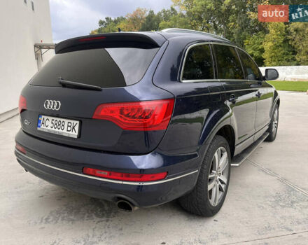 Синий Ауди Ку 7, объемом двигателя 3 л и пробегом 139 тыс. км за 14500 $, фото 5 на Automoto.ua