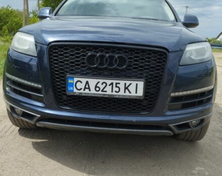 Синий Ауди Ку 7, объемом двигателя 3 л и пробегом 270 тыс. км за 16000 $, фото 2 на Automoto.ua