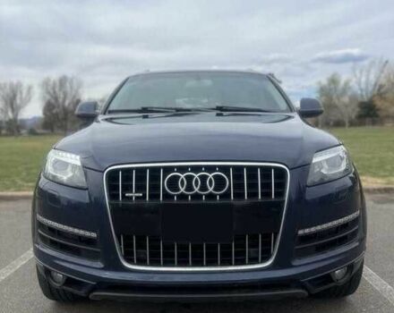Синий Ауди Ку 7, объемом двигателя 3 л и пробегом 82 тыс. км за 9900 $, фото 1 на Automoto.ua