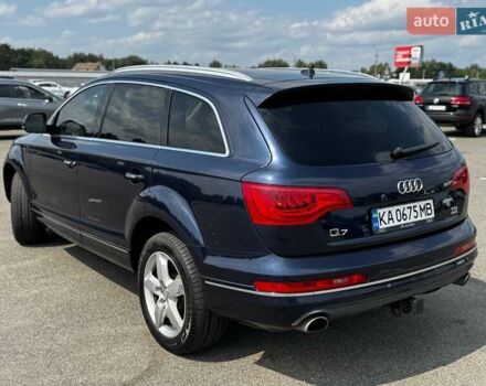 Ауди Ку 7 2013 в Киеве на Automoto.ua Синий Ауди Ку 7, объемом двигателя 3 л и пробегом 299 тыс. км за 15900 $, фото 7 на Automoto.ua