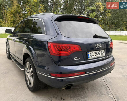Синий Ауди Ку 7, объемом двигателя 3 л и пробегом 139 тыс. км за 14500 $, фото 3 на Automoto.ua