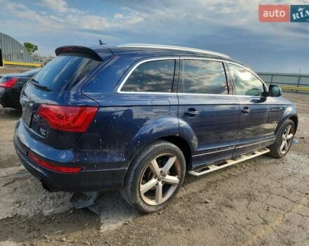 Синий Ауди Ку 7, объемом двигателя 3 л и пробегом 89 тыс. км за 1800 $, фото 2 на Automoto.ua