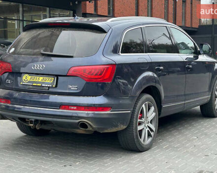 Ауди Ку 7 2014 в Черновцах на Automoto.ua Синий Ауди Ку 7, объемом двигателя 3 л и пробегом 176 тыс. км за 17500 $, фото 5 на Automoto.ua