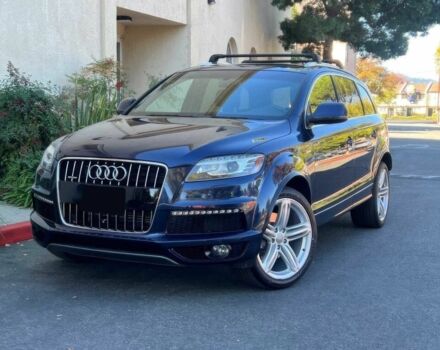 Синий Ауди Ку 7, объемом двигателя 3 л и пробегом 84 тыс. км за 14000 $, фото 2 на Automoto.ua