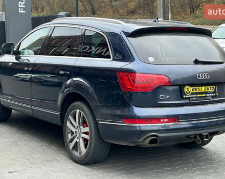 Ауди Ку 7 2014 в Черновцах на Automoto.ua Синий Ауди Ку 7, объемом двигателя 3 л и пробегом 176 тыс. км за 17500 $, фото 3 на Automoto.ua