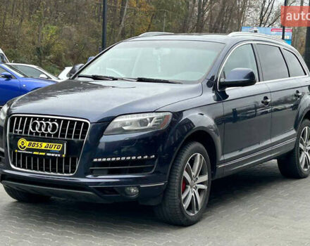 Ауди Ку 7 2014 в Черновцах на Automoto.ua Синий Ауди Ку 7, объемом двигателя 3 л и пробегом 176 тыс. км за 17500 $, фото 2 на Automoto.ua
