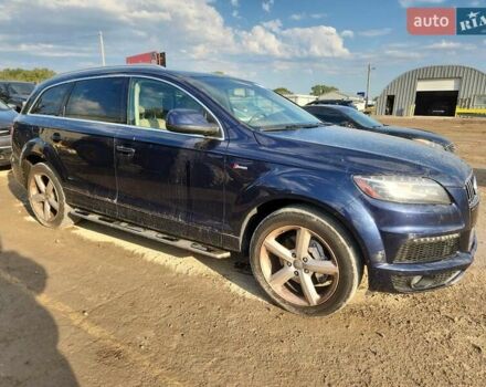 Синий Ауди Ку 7, объемом двигателя 3 л и пробегом 89 тыс. км за 1800 $, фото 3 на Automoto.ua