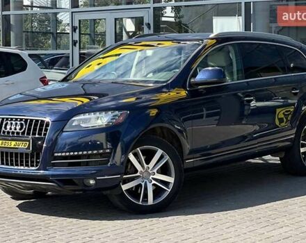 Синий Ауди Ку 7, объемом двигателя 2.97 л и пробегом 260 тыс. км за 18000 $, фото 2 на Automoto.ua