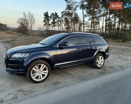 Ауди Ку 7 2014 в Золочев на Automoto.ua Синий Ауди Ку 7, объемом двигателя 2.97 л и пробегом 192 тыс. км за 19000 $, фото 2 на Automoto.ua