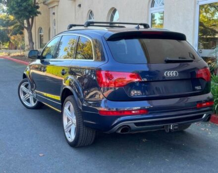 Синий Ауди Ку 7, объемом двигателя 3 л и пробегом 84 тыс. км за 14000 $, фото 4 на Automoto.ua