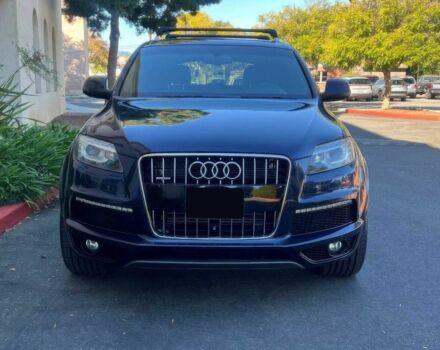 Синий Ауди Ку 7, объемом двигателя 3 л и пробегом 84 тыс. км за 14000 $, фото 1 на Automoto.ua