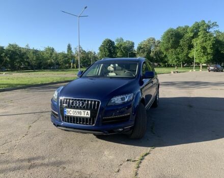 Синий Ауди Ку 7, объемом двигателя 3 л и пробегом 184 тыс. км за 15700 $, фото 2 на Automoto.ua