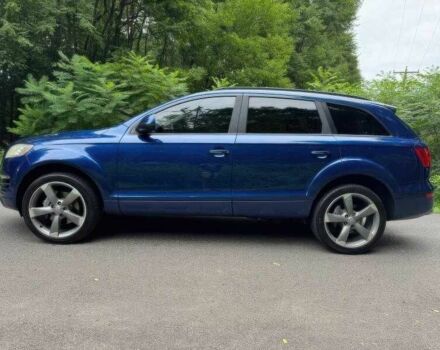 Синий Ауди Ку 7, объемом двигателя 3 л и пробегом 110 тыс. км за 9000 $, фото 2 на Automoto.ua