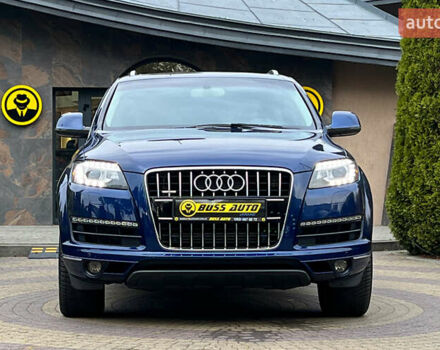 Ауді Ку 7 2015 у Львові на Automoto.ua Синій Ауді Ку 7, об'ємом двигуна 3 л та пробігом 151 тис. км за 16999 $, фото 1 на Automoto.ua