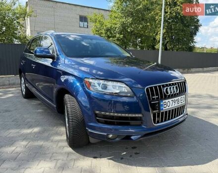 Синий Ауди Ку 7, объемом двигателя 3 л и пробегом 151 тыс. км за 15650 $, фото 1 на Automoto.ua