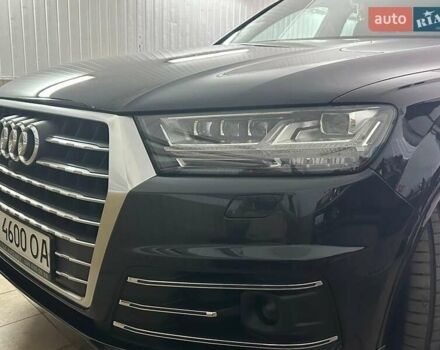 Синий Ауди Ку 7, объемом двигателя 3 л и пробегом 200 тыс. км за 38000 $, фото 2 на Automoto.ua