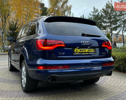 Ауді Ку 7 2015 у Львові на Automoto.ua Синій Ауді Ку 7, об'ємом двигуна 3 л та пробігом 151 тис. км за 16999 $, фото 4 на Automoto.ua