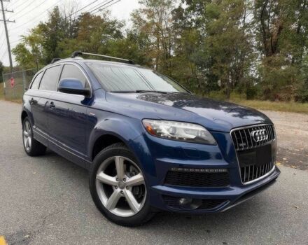 Синий Ауди Ку 7, объемом двигателя 3 л и пробегом 77 тыс. км за 3400 $, фото 2 на Automoto.ua