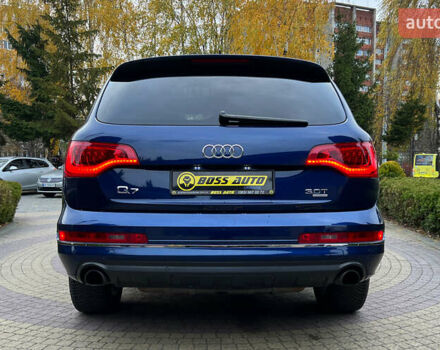 Ауді Ку 7 2015 у Львові на Automoto.ua Синій Ауді Ку 7, об'ємом двигуна 3 л та пробігом 151 тис. км за 16999 $, фото 5 на Automoto.ua