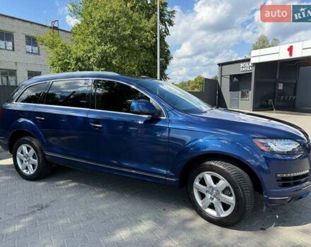 Синий Ауди Ку 7, объемом двигателя 3 л и пробегом 151 тыс. км за 15650 $, фото 2 на Automoto.ua