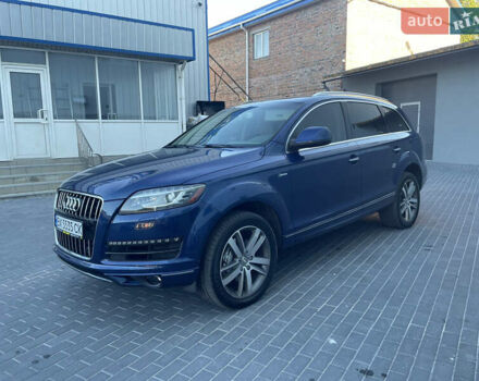Синий Ауди Ку 7, объемом двигателя 3 л и пробегом 101 тыс. км за 16500 $, фото 1 на Automoto.ua