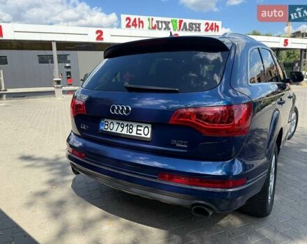 Синий Ауди Ку 7, объемом двигателя 3 л и пробегом 151 тыс. км за 15650 $, фото 3 на Automoto.ua