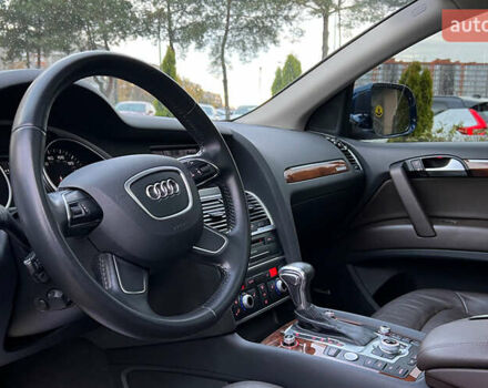 Ауді Ку 7 2015 у Львові на Automoto.ua Синій Ауді Ку 7, об'ємом двигуна 3 л та пробігом 151 тис. км за 16999 $, фото 9 на Automoto.ua