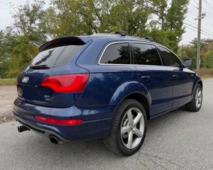 Синий Ауди Ку 7, объемом двигателя 3 л и пробегом 77 тыс. км за 3400 $, фото 7 на Automoto.ua