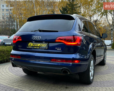 Ауді Ку 7 2015 у Львові на Automoto.ua Синій Ауді Ку 7, об'ємом двигуна 3 л та пробігом 151 тис. км за 16999 $, фото 6 на Automoto.ua