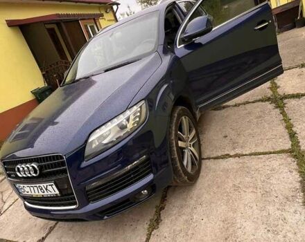 Синий Ауди Ку 7, объемом двигателя 3 л и пробегом 168 тыс. км за 15000 $, фото 1 на Automoto.ua